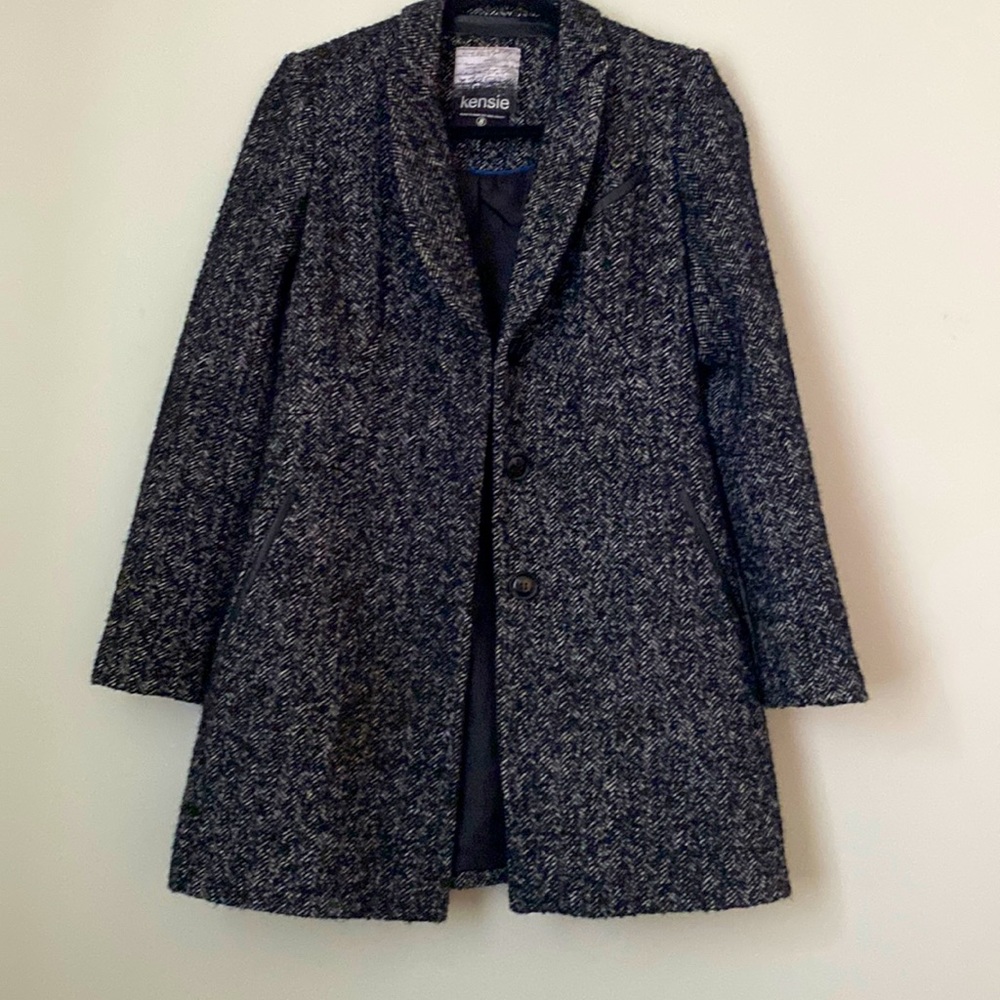 Kenzie Tweed Winter Dress Jacket